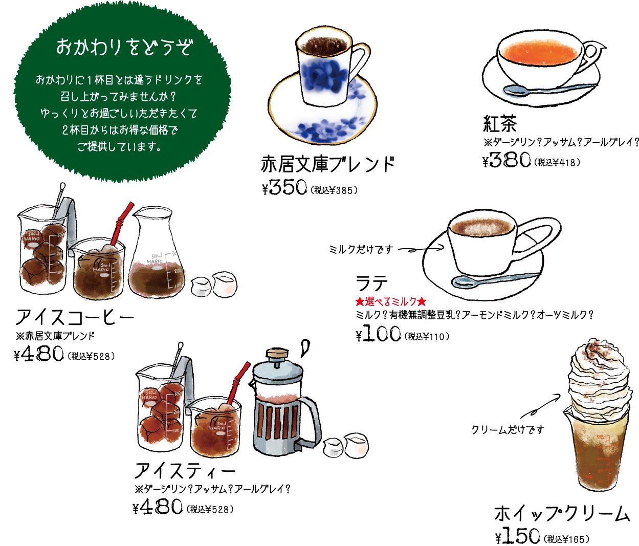 メニュー画像：おかわり